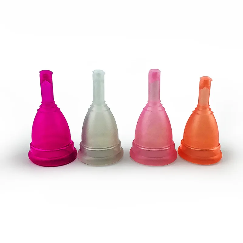 insilicone menstrual cup assorted colors sizes