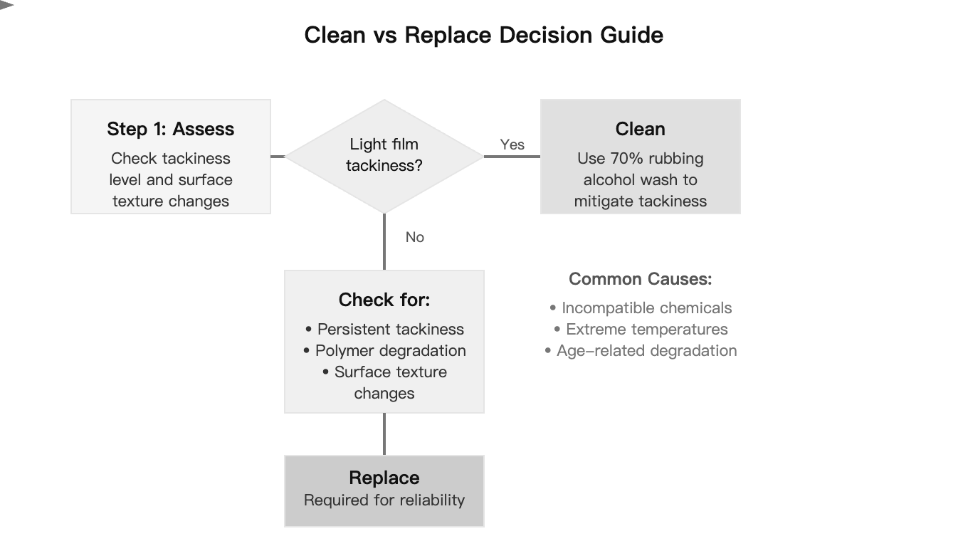 Clean vs Replace Decision Guide